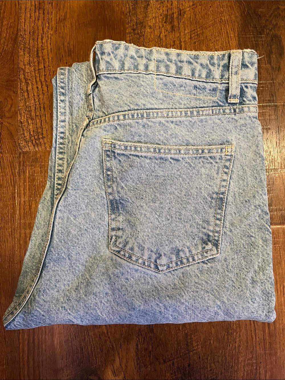 Zara Light Blue High-Rise Denim Jeans